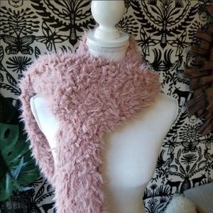 Altar'd State Blush Pink Soft Chunky Scarf